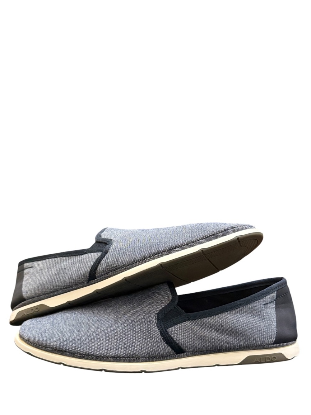 ALDO - NAVY BLUE DENIM “GWIEWEN” SLIP ON LOAFERS